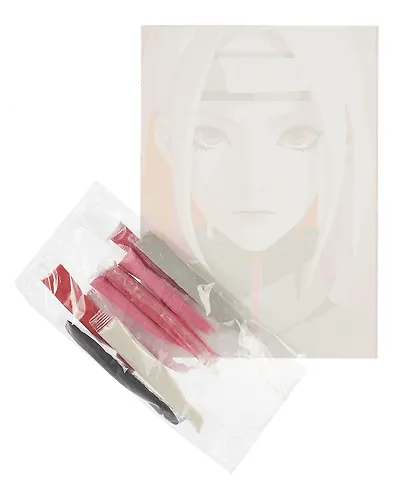 Набор для творчества LORI. Фреска. Истории юных ниндзя "Девушка куноити" - фото 3