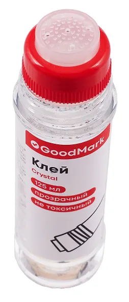 Клей канцелярский GoodMark, 125 мл, прозрачный - фото 3