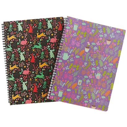 Тетрадь в клетку Trees Yiwu, "Летние мотивы", А4, 96 листов, в ассортименте - фото 3