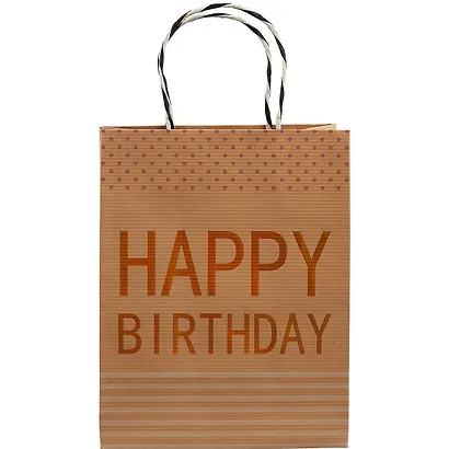 Пакет А5 23*18*10 "Lucky day" нейтр., бум.мат.ламинат - фото 2