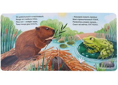 Кто что ест. Загадки-рифмы. Книжки-картонки - фото 6