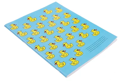 Тетрадь в клетку Эксмо, "Уточка в очках", 48 листов - фото 3