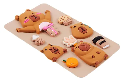 Джибитсы Капибары и снеки (10шт) (ПВХ) (12-18031-202506-GB30) - фото 2