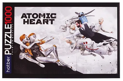 Пазлы "Hatber" 1000 элементов А2ф "Atomic Heart" (680х480мм) - фото 2