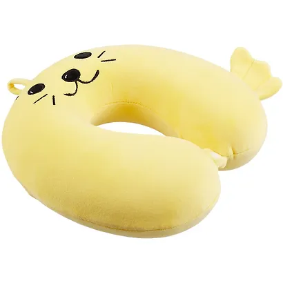 Подушка на шею с кнопкой «Белек», (30х30 см), (цвет в ассортименте) - фото 2