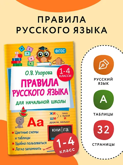 Правила русского языка для начальной школы. 1-4 классы - фото 4