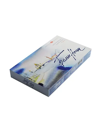 Краски акварельные 36цв 2,5мл "Белые Ночи" в кюветах, пласт.палитра, ЗХК - фото 1