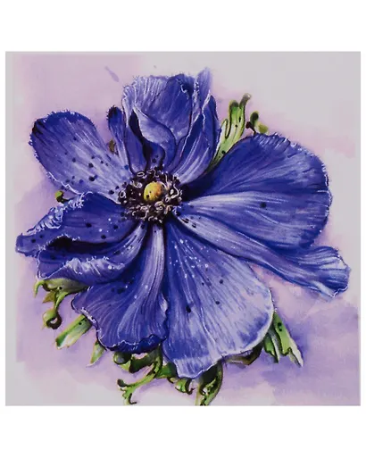 Набор для творчества Алмазная мозаика "Анемона", 30 х 30 см - фото 1