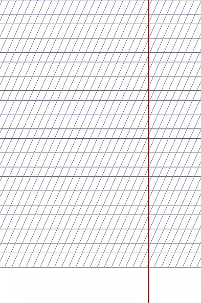 Тетрадь в частую косую линейку Hatber, "Пастель", 12 листов, персиковая - фото 2