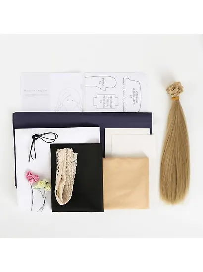 Интерьерная кукла «Школьница Николь», набор для шитья 15,6 х 22.4 х 5.2 см 5470962 - фото 3