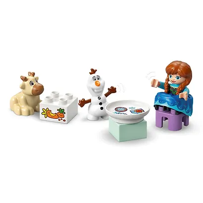 LEGO DUPLO: Вечеринка Анны и Эльзы в Ледяном замке, 54 детали (10455) - фото 9
