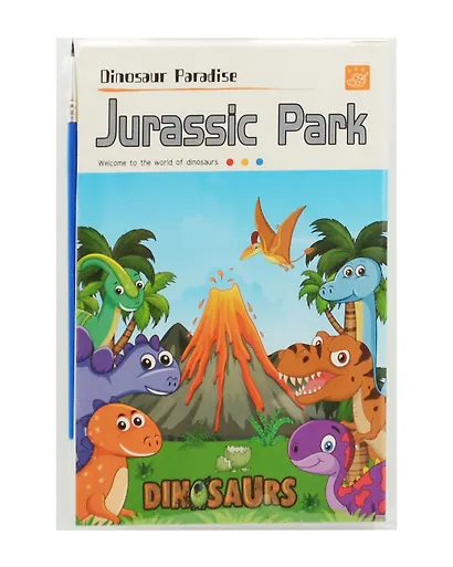 Набор раскрасок "Динозавры", 12 листов - фото 1