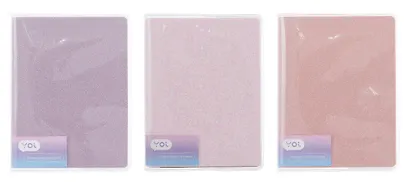 Записная книжка А6 80 листов в клетку, "Glamorous Glitter", в ассортименте, Yoi - фото 1