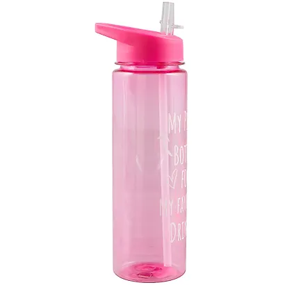 Бутылка My pink bottle (пластик) (600мл) (12-07482-7482-2) - фото 2