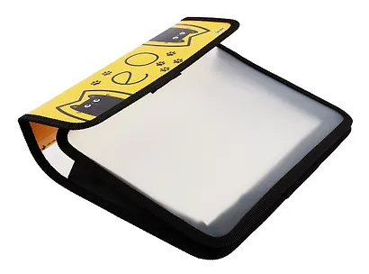 Папка для тетрадей А5 "Мяу" липучка, Оникс - фото 4