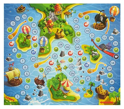 Игра-ходилка "В поисках сокровищ" - фото 4
