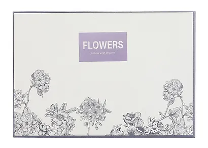 Коробка подарочная "Flowers" 21*14*8.5, жен., картон - фото 5