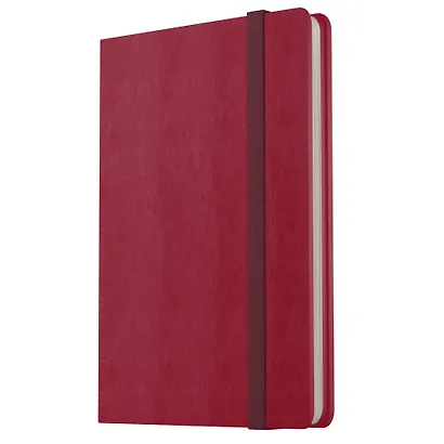 Записная книжка А7 80л лин. "Joy Book. Пряное вино" иск.кожа, тонир.блок, скругл.углы, ляссе, резинка, карман на задн.форзаце - фото 1