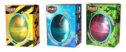 Конструктор Smart в пластиковом яйце, IQ 3D Puzzle - фото 1