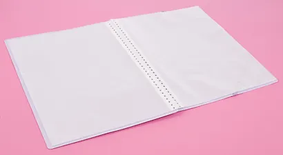 Папка 20 файлов А4 "Pastel" на пружине, с резинкой, в ассортименте - фото 7