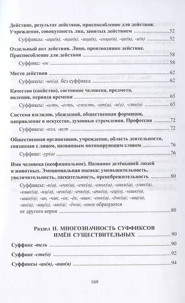 Суффиксы имен существительных в практике обучения иностранных учащихся русскому языку. Учебное пособие - фото 3
