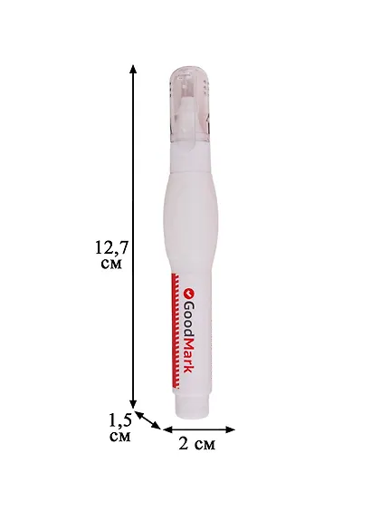 Корректор 8мл карандаш, мет.нак., морозост., GoodMark - фото 5