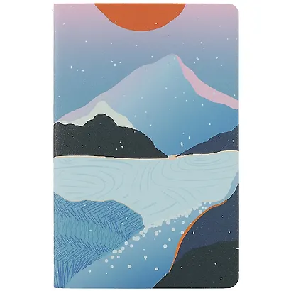 Тетрадь в клетку Kairui, Sunrise in the mountains, 32 листа, в ассортименте - фото 3