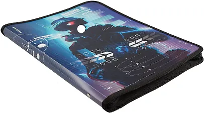 Папка для тетрадей A4+ "Cyber Game" молния с трех сторон, пластик, Erich Krause - фото 3