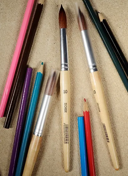 Кисть из волоса пони, круглая, № 10 - фото 4