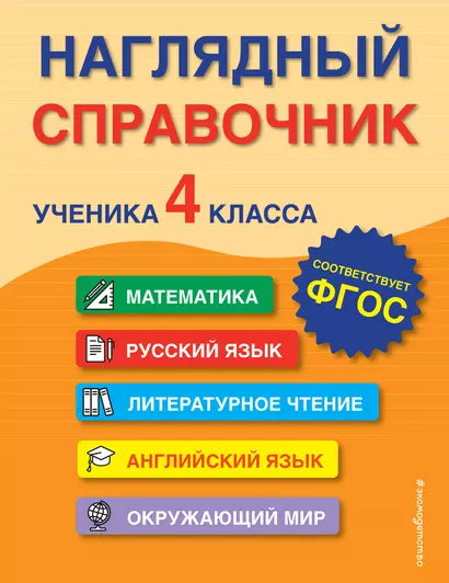 Наглядный справочник ученика 4 класса - фото 1