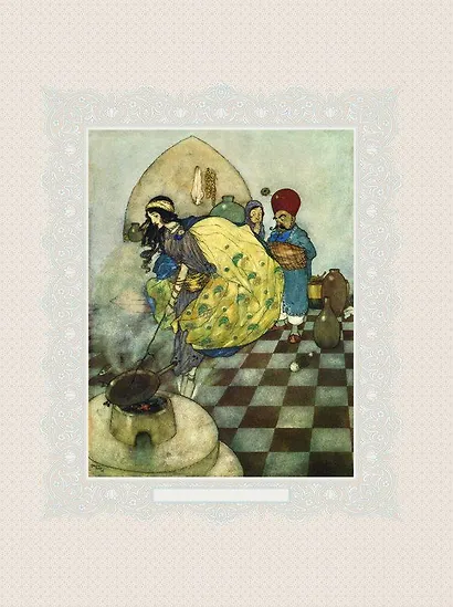 Сказки тысячи и одной ночи. В пересказе Хаджи Мазема. 50 иллюстраций Эдмунда Дюлака - фото 4