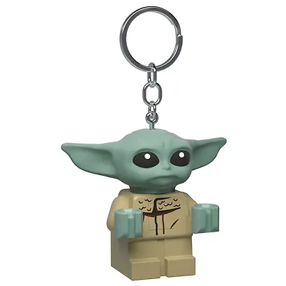 LGL-KE179AH Брелок-фонарик для ключей LEGO Star Wars - Малыш Грогу Мандалорец (The Mandalorian Grogu), возраст 6+ - фото 5