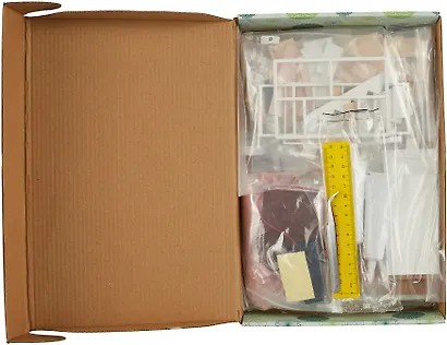 Сборная модель Румбокс "MiniHouse. Розовый сканди" - фото 4