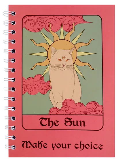 Тетрадь в клетку Hai Bin, "Коты Таро", 80 листов - фото 1