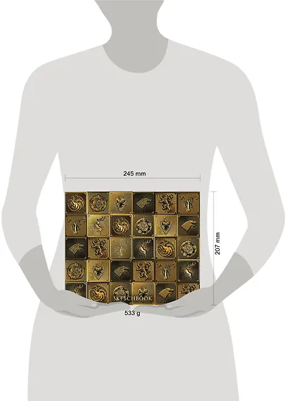 Скетчбук «Игра Престолов. Гербы домов», 48 листов - фото 3