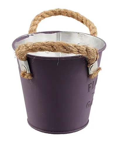 Декоративное изделие из жести ведро (ассорти) - фото 15