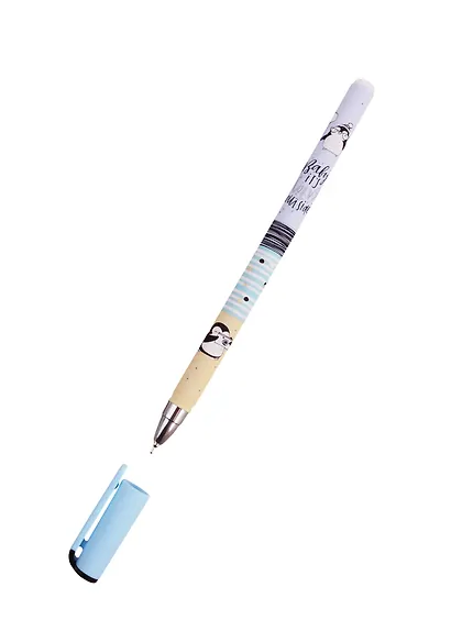 Ручка шариковая Lorex, "Пингвины", синяя 0,5 мм - фото 3