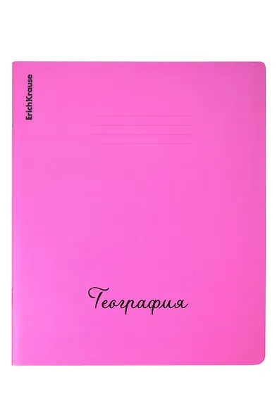 Тетрадь на кольцах «Neon. География» в ассортименте 48 листов в клетку - Erich Krause - фото 3