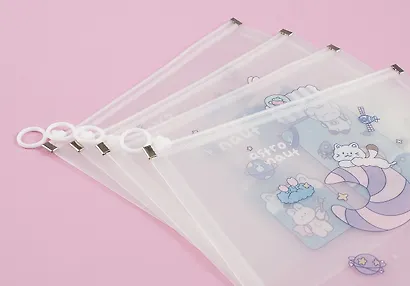 Папка на молнии А5  "Астронавт" ассорти - фото 3