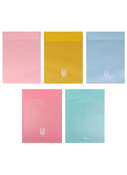 Папка-конверт А4 на кнопке, вертикальная - фото 1