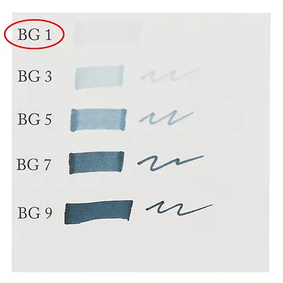 Маркер художественный "Сонет" сине-серый 1, двухсторон., тонк. и широк.долото, Сонет - фото 3