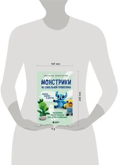 Монстрики из синельной проволоки. Лабубу, вакуку и другие. Пошаговые мастер-классы для детей и взрослых - фото 4