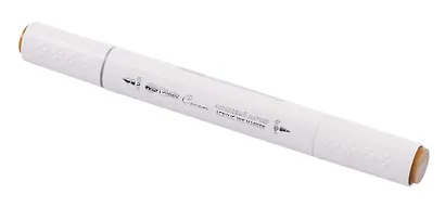 Маркер акриловый "Сонет" умбра жжёная, двусторонний, перо кисть/пуля - фото 3