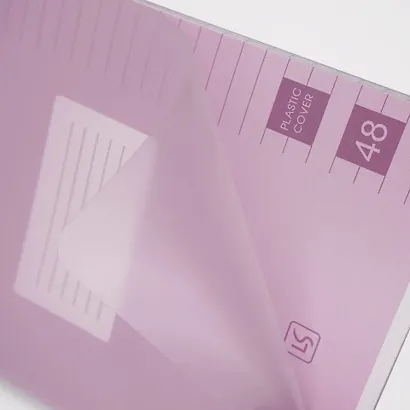 Тетрадь 48 листов, линейка, "Easy Cover", в ассортименте - фото 4