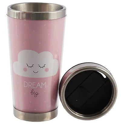 Термостакан Облачко Dream big (металл) (400 мл) (12-06646-DB-14144) - фото 2