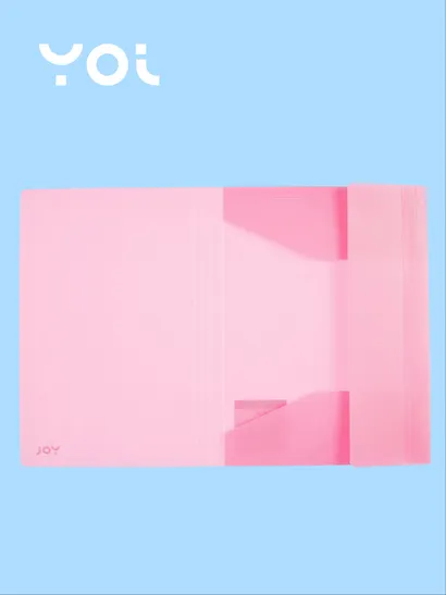 Папка на резинке А4 "Pastel" пластик 0,5мм, Yoi - фото 3