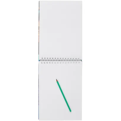 Скетчбук А4 80л "Пейзаж" белый офсет, 120г/м2, тв.обложка, спираль - фото 2