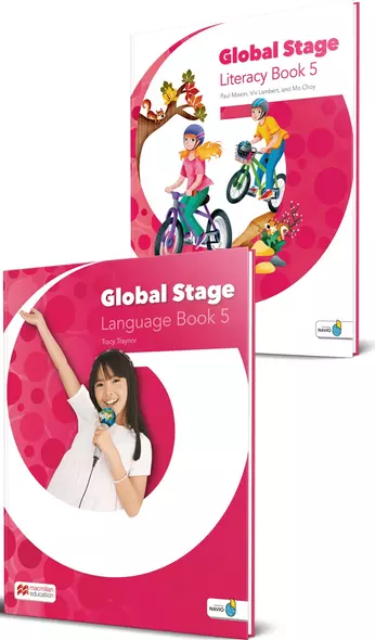 Global Stage 5. Literacy Book 5 and Language Book 5 with Navio App (комплект из 2 книг) - фото 1