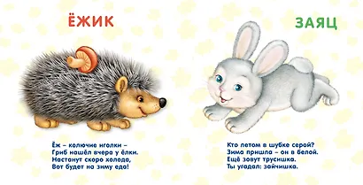 Книжки-картонки. Лесные животные - фото 4