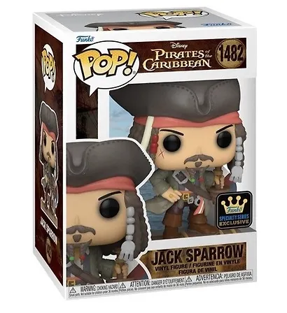 Фигурка Funko POP! Disney Pirates of the Caribbean Captain Jack Sparrow SS (1482) (Fun81940) - фото 1